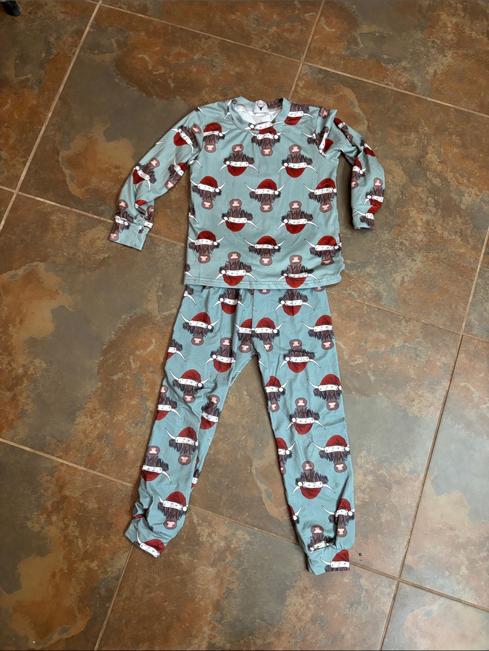Kids cow pjs